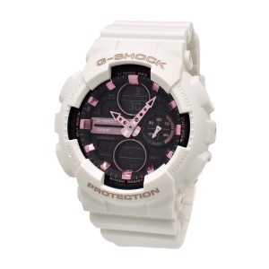 カシオ CASIO 腕時計 G-SHOCK Gショック GMA-S140M-7A アナデジ 時計 メンズ レディース ブラック+ピンク+ホワイト 海外正規品腕時計 時