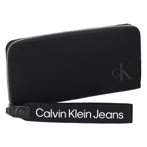 カルバンクライン ジーンズ Calvin Klein Jeans CK 財布 長財布 ラウンドファスナー長財布 K60K611242 BDS ブラック 長財布 ブランド 人
