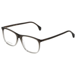 グッチ GUCCI オプティカルフレーム メガネ フレーム GG0554O-004 眼鏡 スクエア型 フレームのみ メンズ グレー系メガネフレーム ブラン