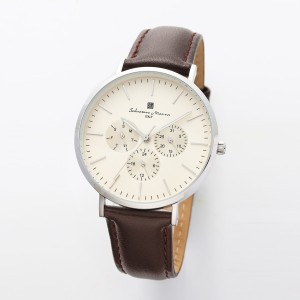サルバトーレマーラ Salavatore Marra 腕時計 SM22102-SSCM クオーツ 腕時計 メンズ レディース レザーベルト 男女兼用ユニセックス 腕時
