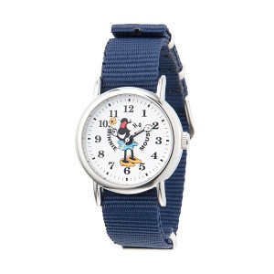 ディズニー Disney レディース ミニーマウス 腕時計 M30-02-WHNV MickeyWatch ミッキーウォッチ クオーツ式 ホワイト+ネイビー ウォッチ 