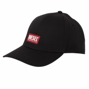 ディーゼル DIESEL 帽子 A02746 0JCAR 9XXA CAP キャップ ベースボールキャップ ブラック キャップ 帽子 男女兼用 20代 30代 おしゃれ 春