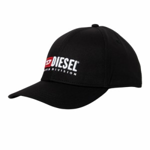 ディーゼル DIESEL 帽子 A03699 0JCAR 9XX CAP キャップ ベースボールキャップ ブラック キャップ 帽子 男女兼用 20代 30代 おしゃれ 春