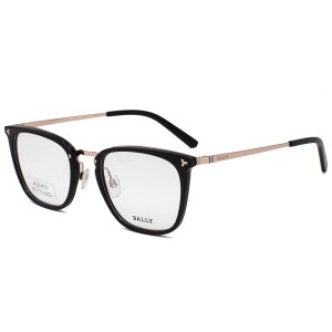 バリー BALLY メガネ フレーム BY5037D-005-53 眼鏡 フレームのみ メンズ ブラック＋ピンクゴールドメガネフレーム ブランド 眼鏡 フレー