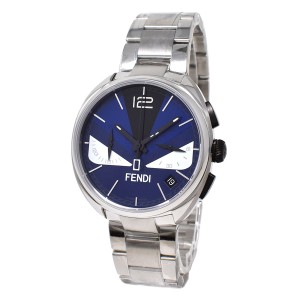 フェンディ FENDI 腕時計 F215013500 BUGS バグズ ウォッチ メンズ ブルー系マルチカラー+シルバー腕時計 ブランド ウォッチ プレゼント 