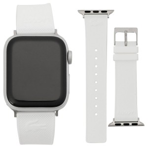 ラコステ LACOSTE Apple watch strap アップルウォッチ用ストラップ 替えベルト バンド 38mm/40mm/41mm 2050006 wwlt00079l ホワイトappl