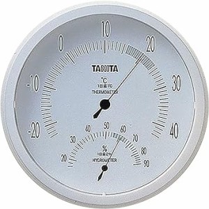 タニタ 温湿度計 温度 湿度 アナログ 壁掛け ホワイト TT-492 WH