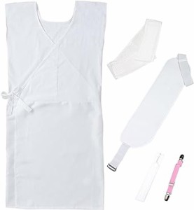 [KYOETSU] [キョウエツ] 着付けセット 浴衣用 和装小物5点セット (メッシュ夏前板/着付けベルト/肌着/腰紐