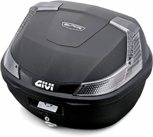 GIVI(ジビ) バイク用 リアボックス モノロック 37L BLADEシリーズ B37NT 未塗装ブラック スモークレ