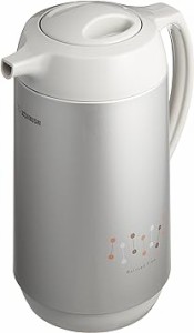 象印マホービン(ZOJIRUSHI) ガラス魔法瓶 保温卓上ポット 1000ml メタリックグレー AG-KD10-HM