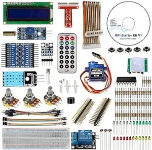 OSOYOO(オソヨー) Raspberry Pi 用 学ぶ電子工作キット 初心者演習用パーツセット ラズパイ11実例