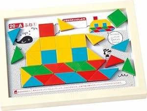 くもん出版 図形モザイクパズル 知育玩具 おもちゃ 4歳以上 KUMON