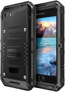 KINDAGO【正規品】iPhone7/iPhone8 防水ケース 防水等級IP68 完全防水 水中撮影 多機能スマホケ