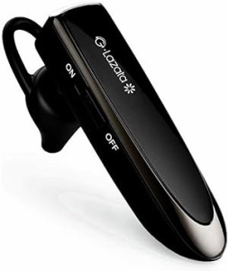 Glazata 日本語音声ヘッドセット Bluetooth 5.1片耳イヤホン Qualcomm社製スマートチップ302