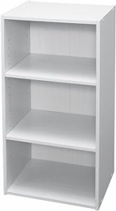 アイリスオーヤマ(IRIS OHYAMA) カラーボックス 収納ボックス 本棚 3段 可動棚 幅36.6×奥行29×高さ