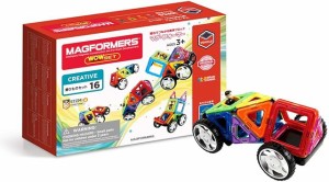 ボーネルンド マグ・フォーマー (MAGFORMERS) 乗り物セット [16ピース] 3歳頃 MF707004J