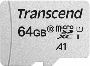 トランセンド microSDカード 64GB UHS-I U1 A1 Class10【データ復旧ソフト無償提供】Nint