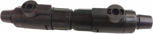 (LOLO import) 黒 ダブルタップ コネクター 16/22mm 水槽 ホース ジョイント [並行輸入品]