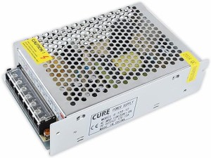 CURE（キュア） 安定化電源 スイッチング電源 AC DC コンバーター 12V 10A 120W 直流電源変換器 過