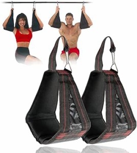 アブストラップ 懸垂補助ベルト 2個組セット 懸垂 腹筋トレーニング 懸垂トレーニング 腹筋 背筋運動 Abトレーニング