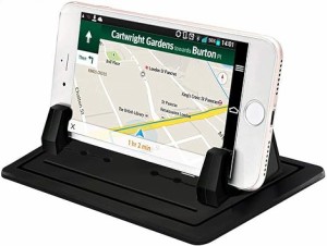 スマホホルダー シリコン製スマホ車載ホルダー GPS用クリップホルダー 滑り止め スマホスタンド 水洗い可 ダッシュボー