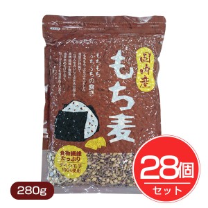 国内産 もち麦 280g×28個セット - ベストアメニティ [国産/国産もち麦] 