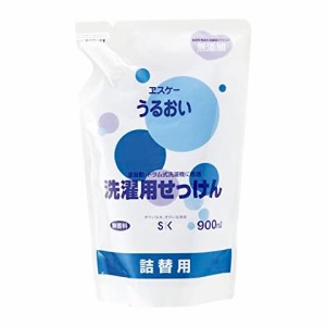 うるおい 洗濯用液体せっけん 詰替用 900ml - エスケー石鹸 