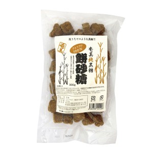 奄美自然食本舗 奄美純黒糖餅砂糖 300g - 奄美自然食本舗 