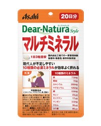 ディアナチュラスタイル マルチミネラル 20日分 60粒 - アサヒフード＆ヘルスケア 