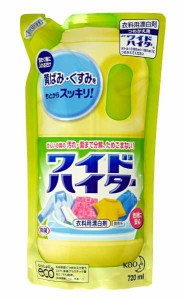 衣料用漂白剤 ワイドハイター 白物・色柄用 詰め替え用 720ml