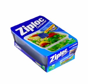 保存容器 Ziploc コンテナー 長方形 容量1900ml