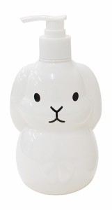 ポンプボトル USAGI 容量500mL ［色指定不可］ (100円ショップ 100円均一 100均一 100均)