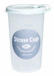 コールドカップ ストローキャップ付 アイス 容量500ｍｌ (100円ショップ 100円均一 100均一 100均)