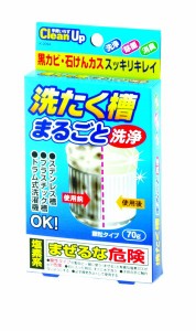 洗浄剤 洗濯槽用 塩素系 顆粒タイプ 70ｇ (100円ショップ 100円均一 100均一 100均)