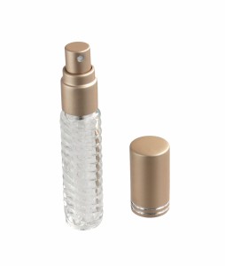 アトマイザー スパイラルガラス 容量4ml ［色指定不可］ (100円ショップ 100円均一 100均一 100均)