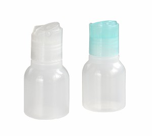 プッシュアップボトル ソフトタイプ 容量50ml 2個入 ［色指定不可］ (100円ショップ 100円均一 100均一 100均)