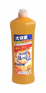 台所洗剤 ハーバルフレッシュ コンパクト 詰替用 フレッシュオレンジの香り 800ml