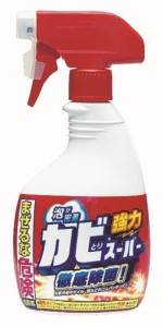 カビ除去剤　強力カビとりスーパー　本体　泡タイプ　塩素系　４００ｍｌ