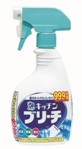 泡キッチンブリーチ　本体　塩素系　９９．９％除菌　４００ｍｌ