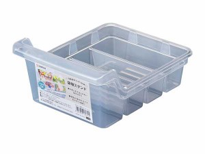 袋物スタンド クリア 21.7×16.5×高さ9.5cm (100円ショップ 100円均一 100均一 100均)