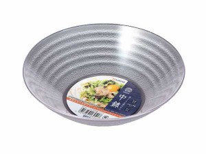 中鉢 かすみ PET製 クリア 容量560ml (100円ショップ 100円均一 100均一 100均)