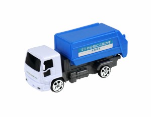 働く車 清掃車 プルバック式 (100円ショップ 100円均一 100均一 100均)