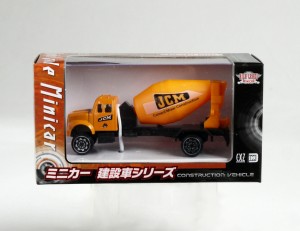 ミニカー 建設車シリーズ ［種類指定不可］ (100円ショップ 100円均一 100均一 100均)