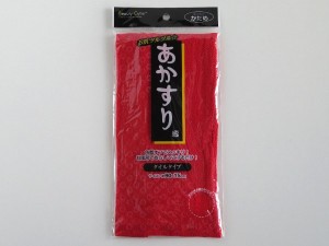 あかすり かため 90×15cm タオルタイプ (100円ショップ 100円均一 100均一 100均)