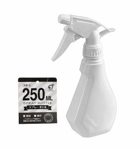 スプレーボトル ホワイト 容量250ml (100円ショップ 100円均一 100均一 100均)