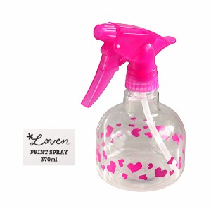 スプレーボトル Heart Loven 容量370ml (100円ショップ 100円均一 100均一 100均)