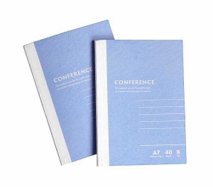 ノート CONFERENCE A7サイズ B罫 40枚 2冊入 (100円ショップ 100円均一 100均一 100均)