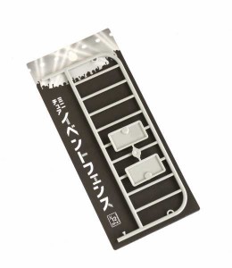 ミニチュア イベントフェンス 1/12スケール 16.3×3.3×高さ7.5cm ［色指定不可］ (100円ショップ 100円均一 100均一 100均)