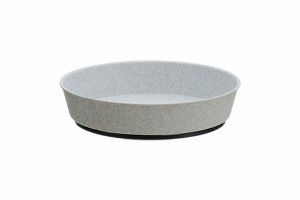 鉢受皿 回転式 ホワイト 直径22×高さ5cm (100円ショップ 100円均一 100均一 100均)