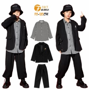 単品販売可能 女の子 男の子キッズダンス衣装 ダンス ヒップホップ トップス K-POP 長袖 カッコイイ ゆったり 普段着からダンス衣装まで